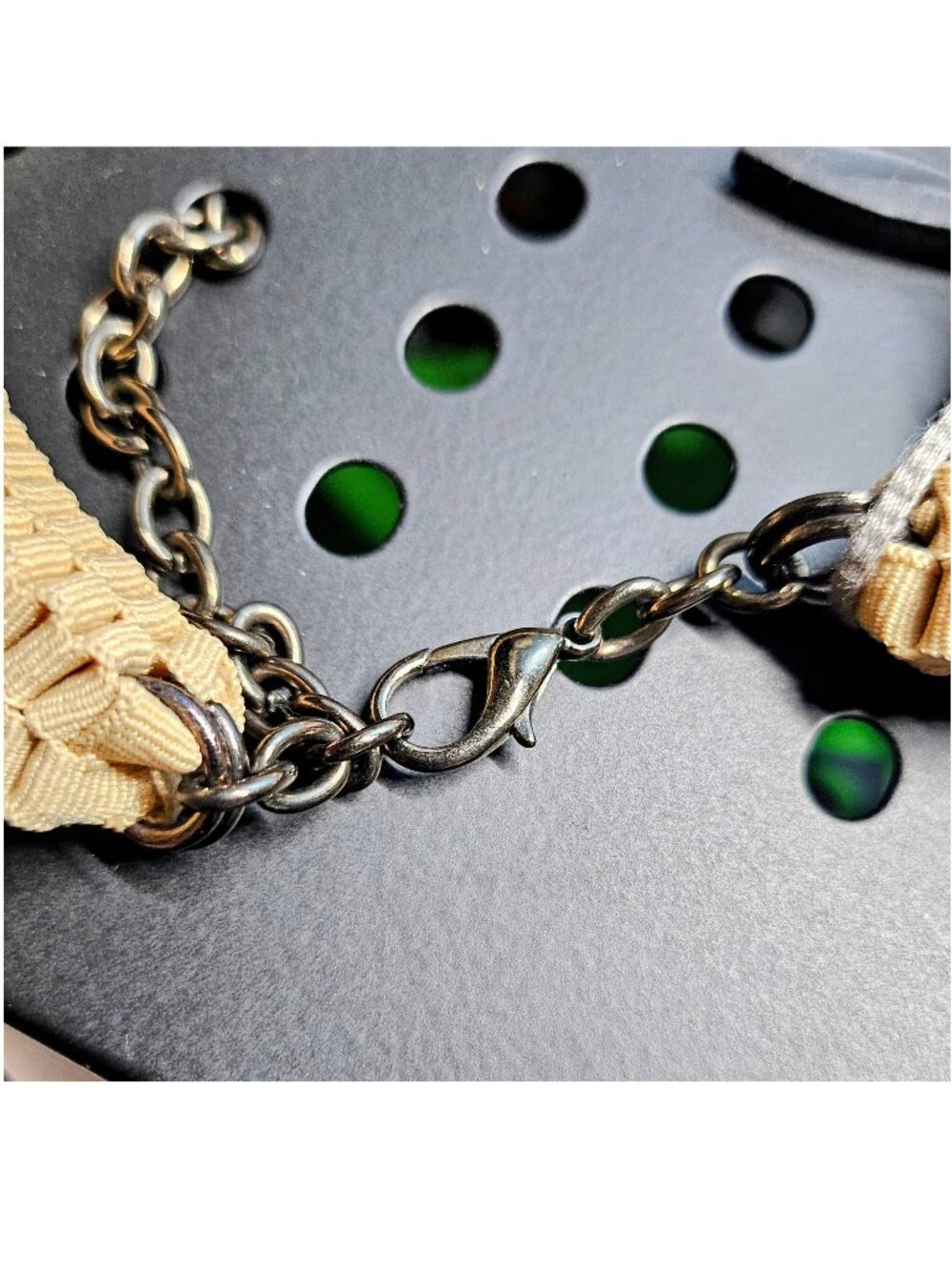 💯 Hoss Intropia Woven Floral Statement Necklace 💯 - Picture 7 of 11